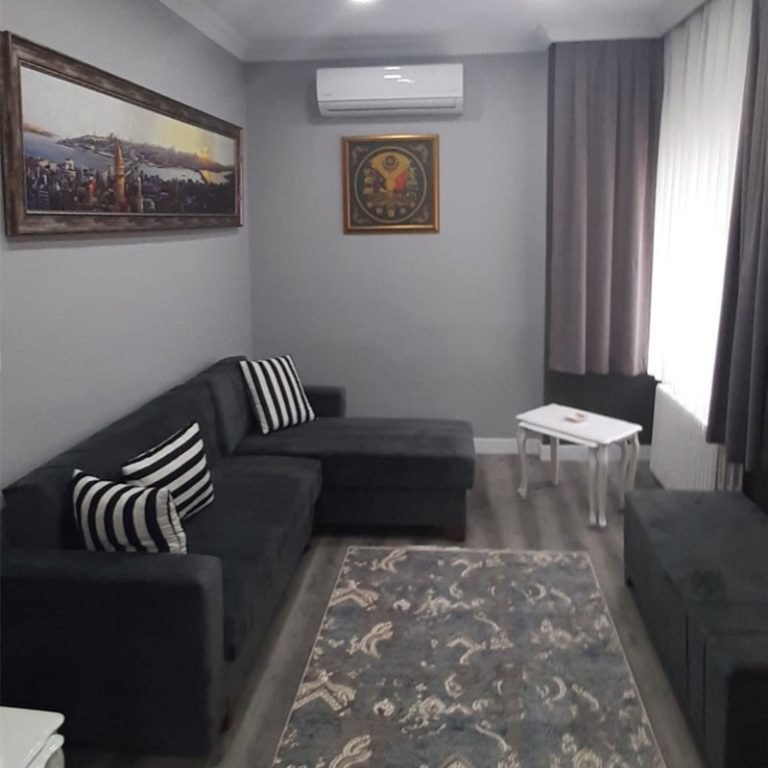 اجاره آپارتمان در استانبول میدان تکسیم - اتاق نشیمن