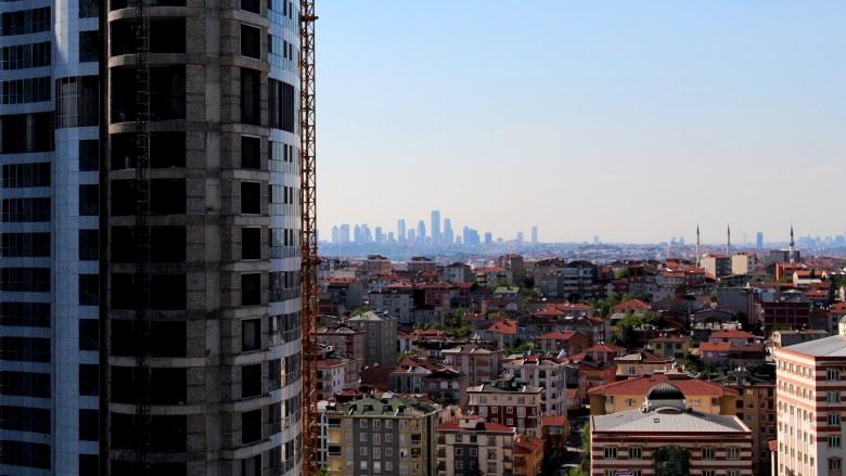 بازار مسکن ترکیه - نمایی از ساخت و ساز در استانبول